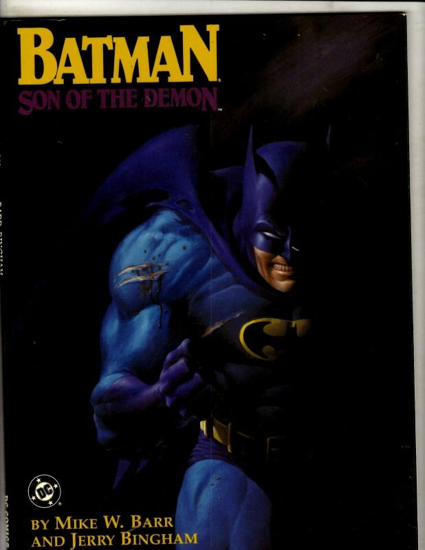 Batman Son of the Demon DC TPB Graphic Novel Comic Book Mike W. Barr J342