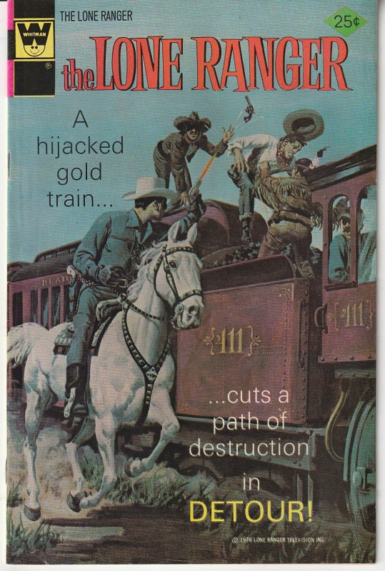 Lone Ranger(Whitman) #26  Train to Destruction !