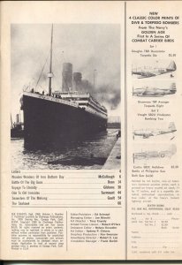 Sea Classics #2 9/1968-Challenge-2nd issue-Old Ironsides-Titanic-G