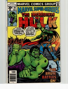 Marvel Super-Heroes #66 (1977) Hulk