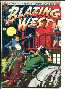 Blazing West--#10--1950--COMIC BOOK--ACG--G
