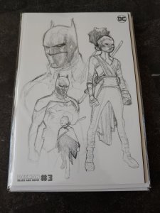 BATMAN BLACK & WHITE #3 2ND PRINT SKETCH DESIGN 1ST APP BATMAN DAUGHTER