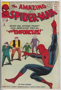 Amazing Spider-Man #10 (Mar-64) FN/VF+ Mid-High-Grade Spider-Man