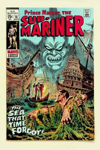 Prince Namor, the Sub-Mariner #16 (Aug 1969, Marvel) -  Very Fine/Near Mint