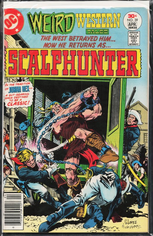 Weird Western Tales #39 (1977) Scalphunter [Key Issue]