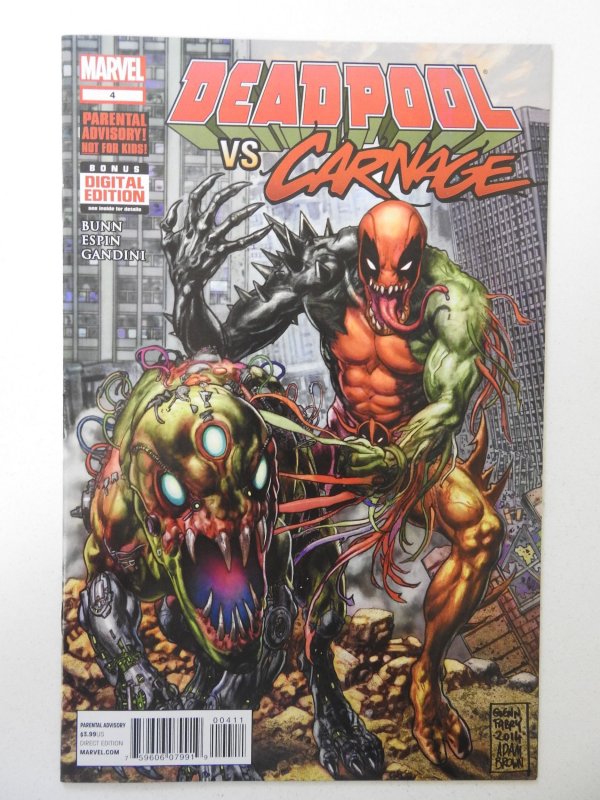Deadpool vs. Carnage #4 (2014) NM Condition!