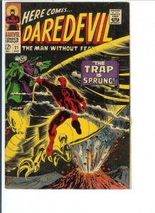 Daredevil #21 - Silver Age - Vol. 1, Oct. 1966 (FN)