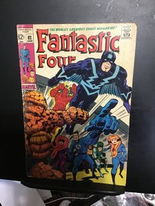 Fantastic Four #82 (1969) mid grade inhumans Jack Kirby key!  FN- Wow!