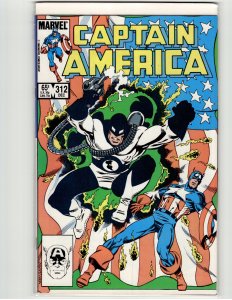 Captain America #312 (1985) Captain America [Key Issue]