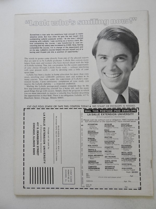 Vampire Tales #8 (1974) Alter of The Undead! Sharp VF Condition!