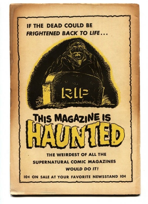 BEWARE TERROR TALES #5-PRE-CODE HORROR-1953-Demon-Noose cvr