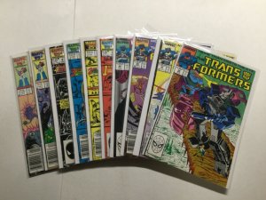 Transformers 1-25 28 32-35 42 44 46 And More 45 Issue Lot Fine-very Fine Marvel