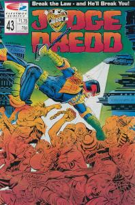 Judge Dredd (Vol. 2) #43 VF ; Fleetway Quality