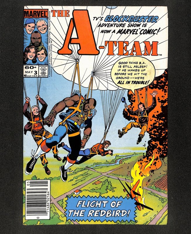 A-Team #3 Newsstand Variant