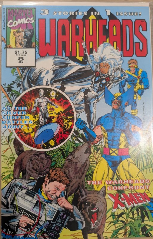 Issues #1–10 of Marvel UK Warheads (1992)