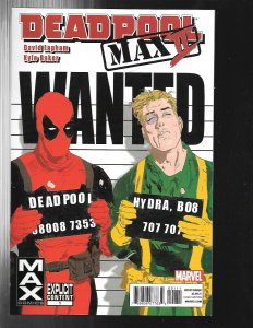 11 Marvel Comic Books Deadpool 1 2 3 Pulp 1 Max II 1 Killistrated and more J449