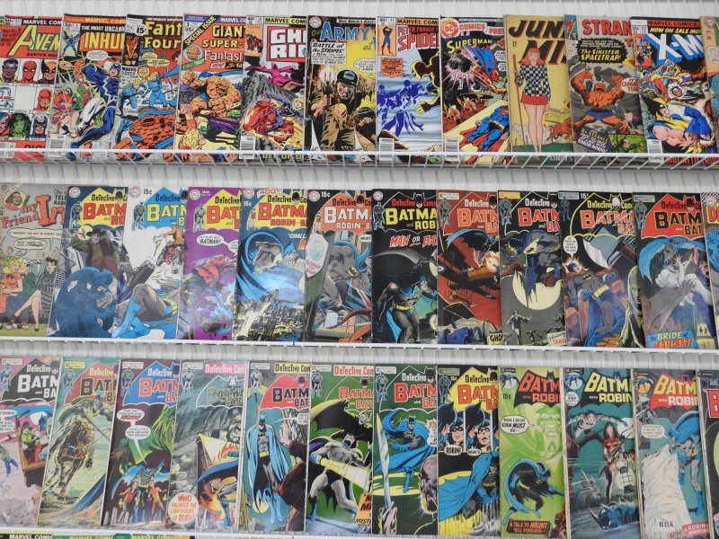 Huge 150+ Silver/Bronze Comics Low Grade Lot!! W/ Batman, Spider-Man, Thor+ MORE