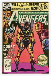 Avengers #213 Yellowjacket Captain America NM