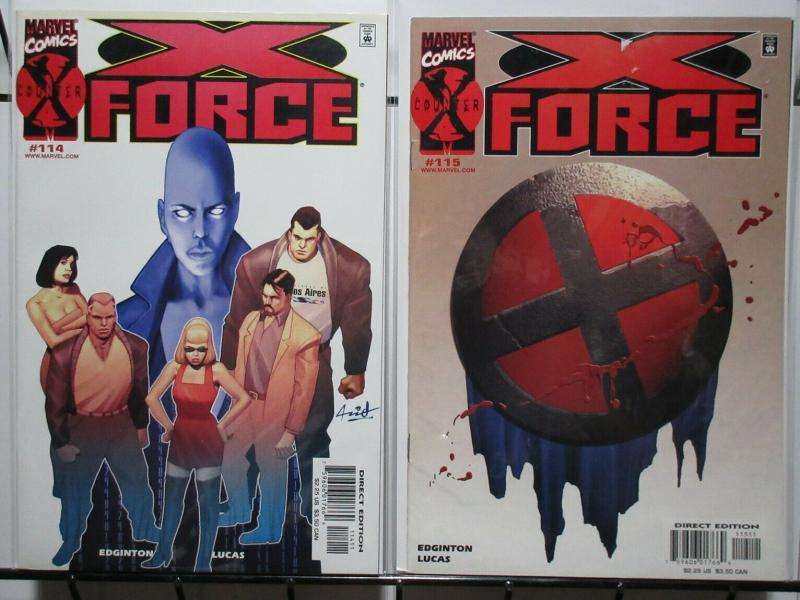 X FORCE 114-115  Epitaph complete story