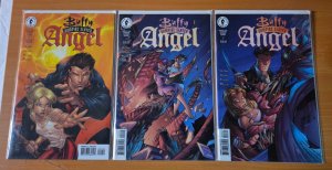 Buffy the Vampire Slayer / Angel: Hollower 1-3 ART Complete Set Run! ~ NM ~