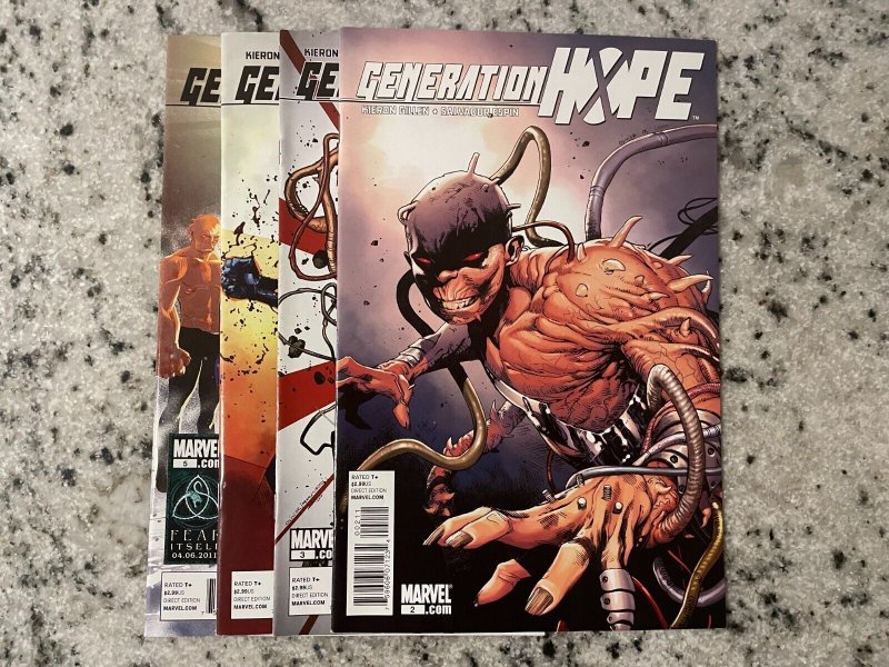 4 Generation Hope Marvel Comic Books # 2 3 4 5 X-Men Wolverine Hulk Thor 86 J849