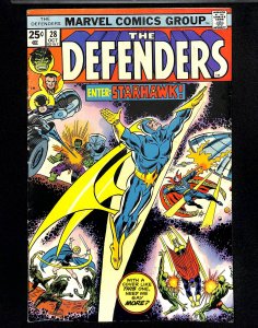 Defenders #28 1st Full Starhawk!
