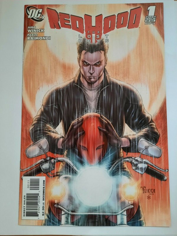 RED HOOD: THE LOST DAYS #1 + 2 DC 2010  NM Titans Winick Tucci