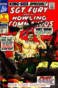 SGT. FURY AND HIS HOWLING COMMANDOS ANNUAL (1965 Series) #3 Good Comics