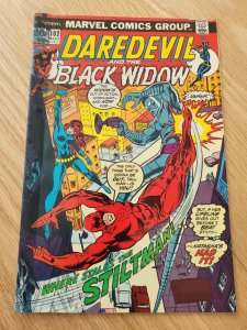 Daredevil #102 (1973) Black Widow VG