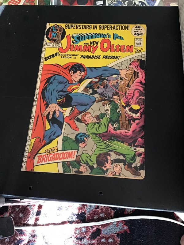Superman's Pal, Jimmy Olsen #145 (1972) Giant-size Kirby key! High grade...