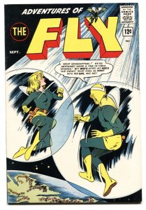 Adventures of The Fly #27 1963-Archie-Fly Girl-Black Hood-VF