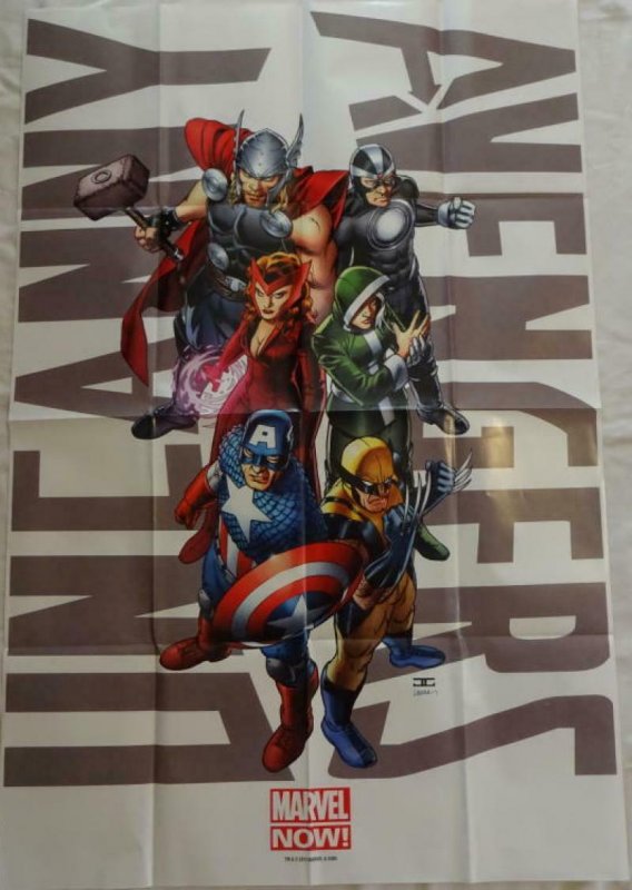 UNCANNY AVENGERS Promo Poster, 24 x 36, 2012, MARVEL, Unused more in our store 2