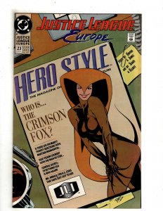 Justice League Europe #23 (1991) DC Comic Superman Flash OF7