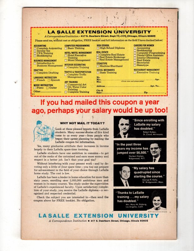 Fantastic Four #124 (1972) THE RETURN OF THE MONSTER!