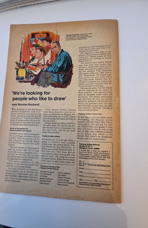 The Amazing Spider-Man #67 (1968)to squash a spider Mod foxxing/tanning