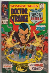 Strange Tales #156 (May-67) FN/VF Mid-High-Grade Nick Fury, Dr. Strange