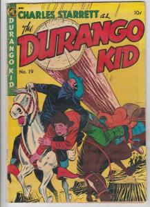 Durango Kid, The 19 Strict 1952 FN Mid-Grade Durango Kid, Dan Brand and Tippi  