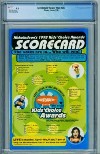 Spectacular Spider-Man #257  1998 - Marvel -CGC 9.8 - Comic Book-3804823018