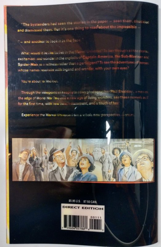 Marvels #1 (8.5, 1994) Alex Ross Iconic cover