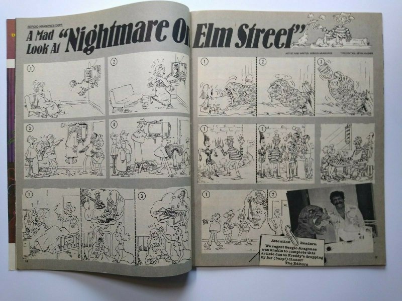 MAD Magazine LA Law Oct 1987 No 274 Lethal Weapon Movie Nightmare On Elm Street 