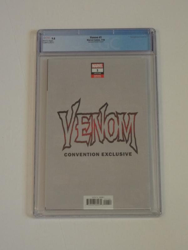 Venom #1, CGC 9.8; Joe Quinones 'Virgin' cover B! Venomized Mary Jane!