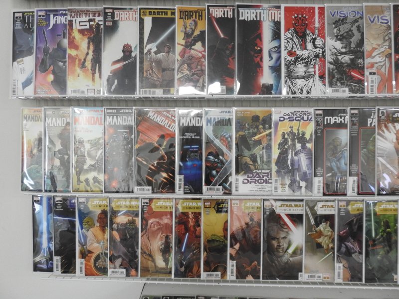 Huge Lot of 140 Comics W/ ALL STAR WARS!!! Avg. VF+ Condition!