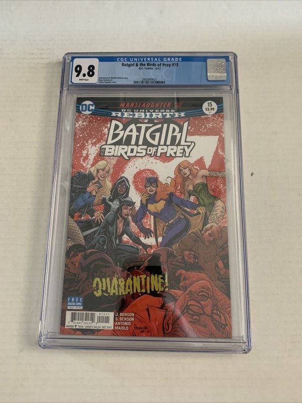 Batgirl & The Birds Of Prey #15 CGC 9.8