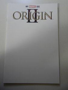 Origin II #1 Blank Cover (2014) NM Condition