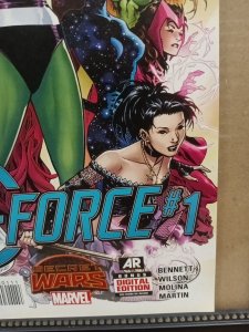 A-FORCE #1 | 2015 | Marvel | 1st App Singularity 1st Team A-Force NM+.   N163