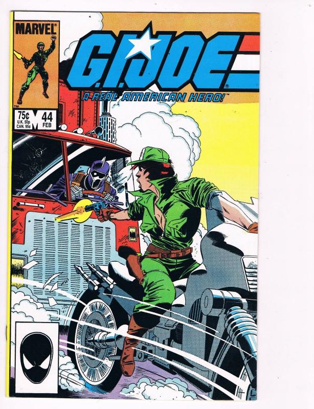 G.I. Joe # 44 Marvel Comic Books Hi-Res Scan Awesome Issue Bronze Age WOW!!! S22