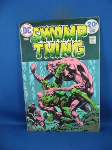 SWAMP THING 10 F VF  WRIGHTSON  DC 1974