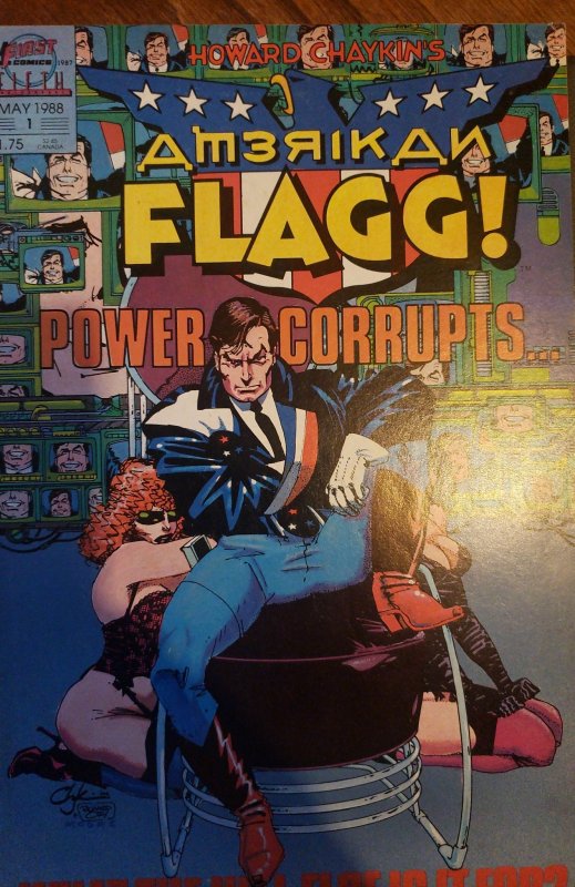 Howard Chaykin's American Flagg #1  (1988)