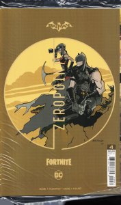 Batman/Fortnite: Zero Point #4 Mustard Cover (2021)