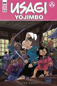 USAGI YOJIMBO #24 COVER A SAKAI IDW PUBLISHING 2021 EB176